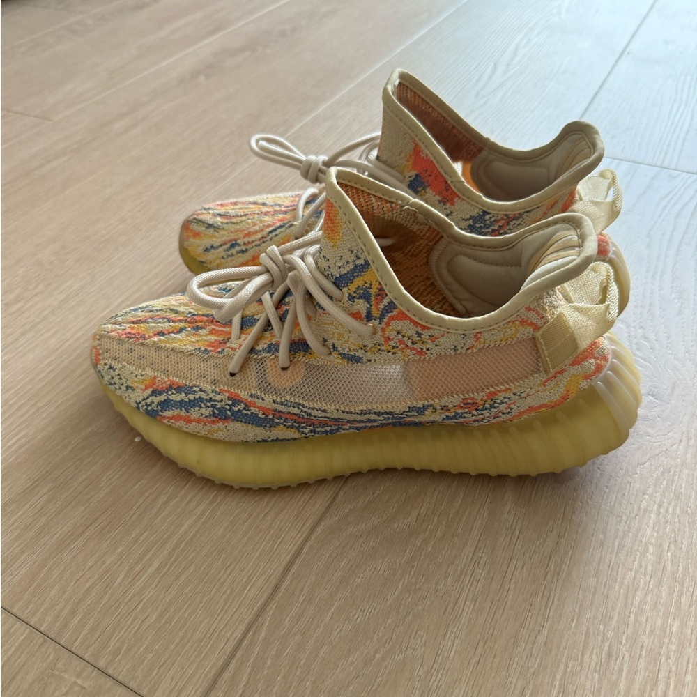 Yeezy Multicolor Knit Sneakers